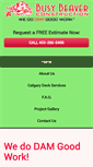 Mobile Screenshot of busybeaverconstruction.com